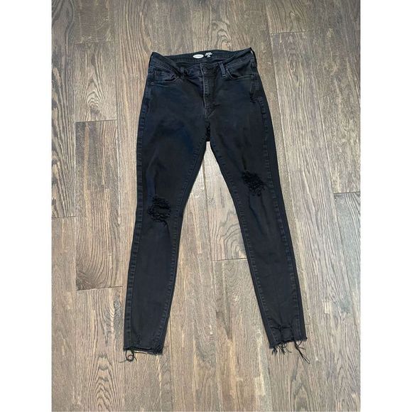 Old Navy Rockstar Super Skinny Black - Picture 3 of 5